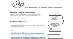 Desktop Screenshot of kielitohtori.fi